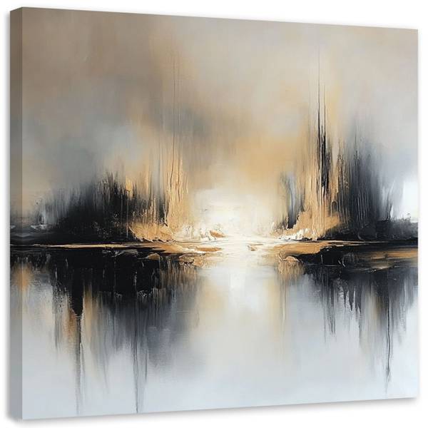 Wandbild Nebel 40 x 40 cm