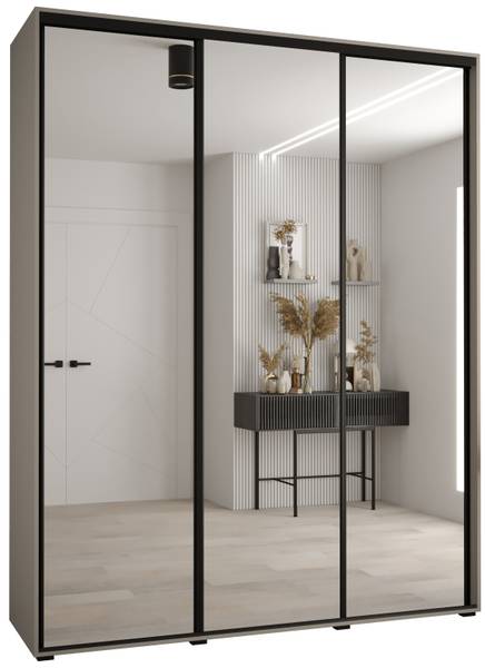Schwebetürenschrank Dakota 2 190 x 45 cm