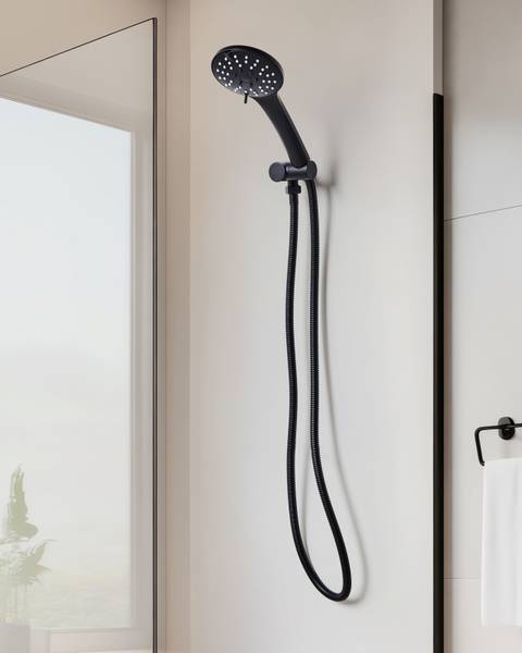 Wannenarmaturen CHURUN Schwarz