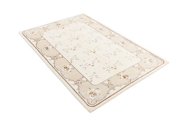 Tapis Darya DCLV Beige - Laine - 124 x 1 x 183 cm
