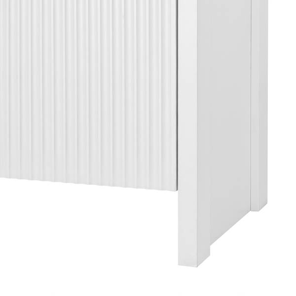 Buffet O3187 Weiß - Holzwerkstoff - 140 x 80 x 38 cm