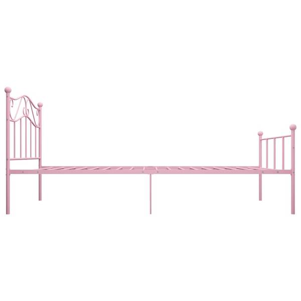 Bettgestell 3002091 Pink - Breite: 107 cm