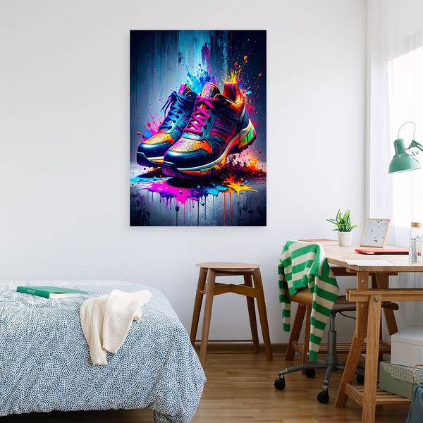 Tableau déco Schuhe 40 x 60 cm