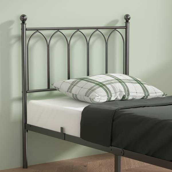 Bettgestell ZY-025 Schwarz - Liegefläche Breite: 90 cm
