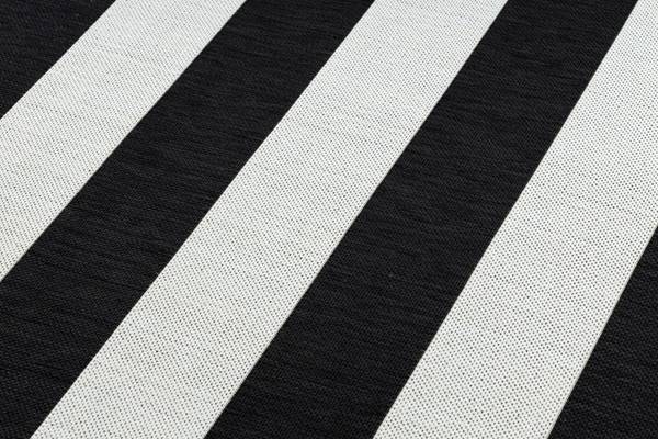 Teppich Flat 48644/690 Sisal Streifen Weiß - Polypropylen - 140 x 1 x 200 cm