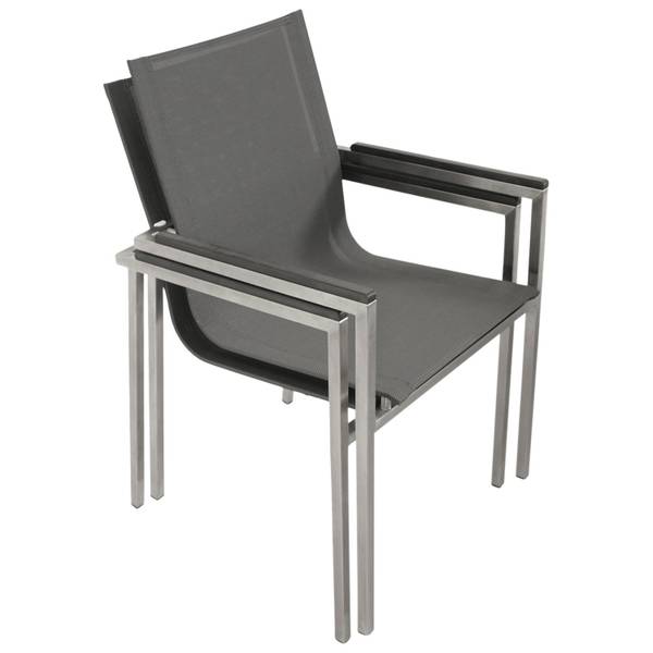 Garnitur LAGOS XL 9-teilig Grau - Aluminium - 255 x 76 x 255 cm