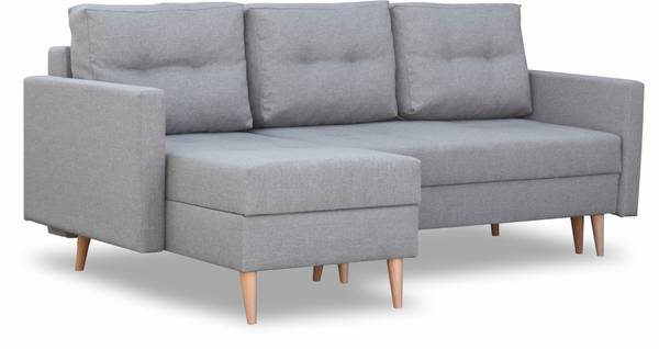 Ecksofa Malmö Grau
