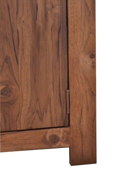 Waschbeckenunterschrank Bhatang Braun - Teakholz - 65 x 60 x 35 cm