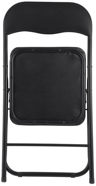 Klappstuhl  Mihe 4er Set Schwarz - Stahl - 45 x 78 x 44 cm
