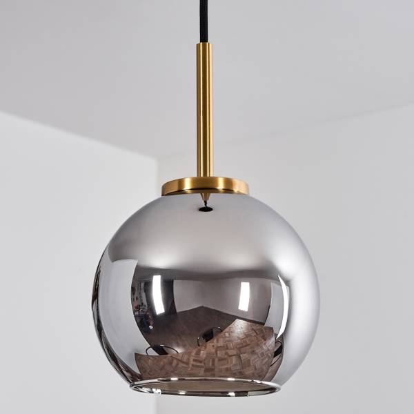 Deckenleuchte Cesaro Silber - Metall - 80 x 140 x 80 cm
