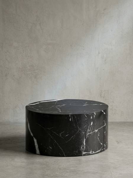 Couchtisch BAEZA Schwarz - Holzwerkstoff - 60 x 30 x 60 cm