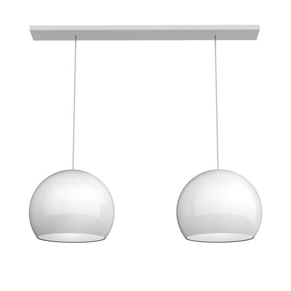 Suspension Joe Blanc - Métal - 70 x 20 x 70 cm