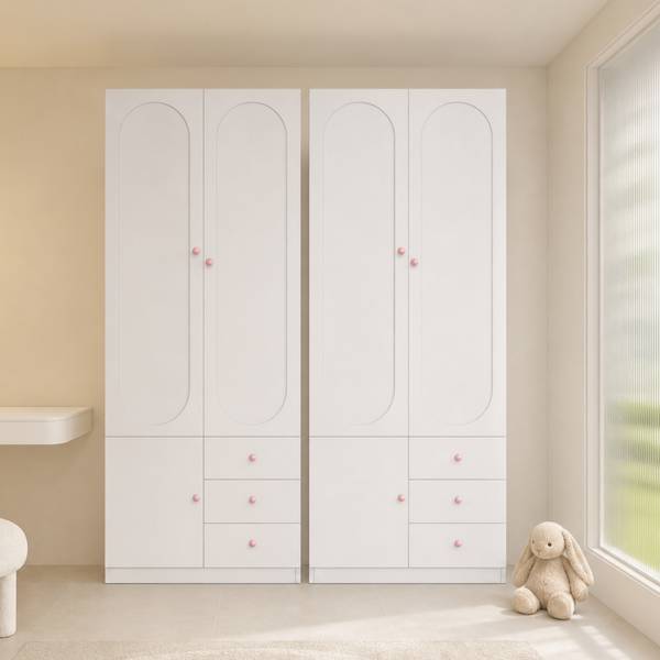 Kleiderschrank MUDBA48(2er Set) Breite: 160 cm