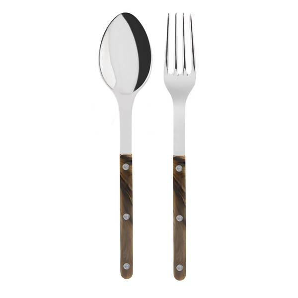 Couverts de service, Bistrot Buffle Marron - Métal - 1 x 26 x 1 cm