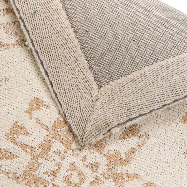 Baumwollteppich OZEL Beige - Textil - 120 x 170 cm