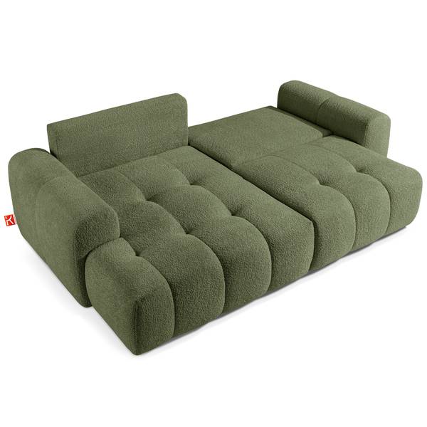 Ecksofa RAVIA Olivgrün