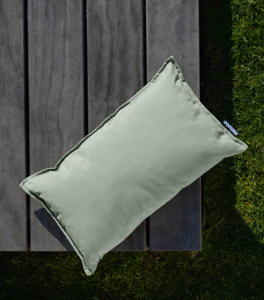 Outdoorkissen Das Ruhepolster 2tlg. Grün - Textil - 50 x 30 x 6 cm