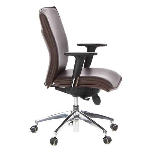 Chefsessel MURANO 10 Braun - Flachgewebe - 59 x 117 x 51 cm