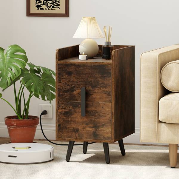 Nachttisch TG33303PQ Dunkelbraun