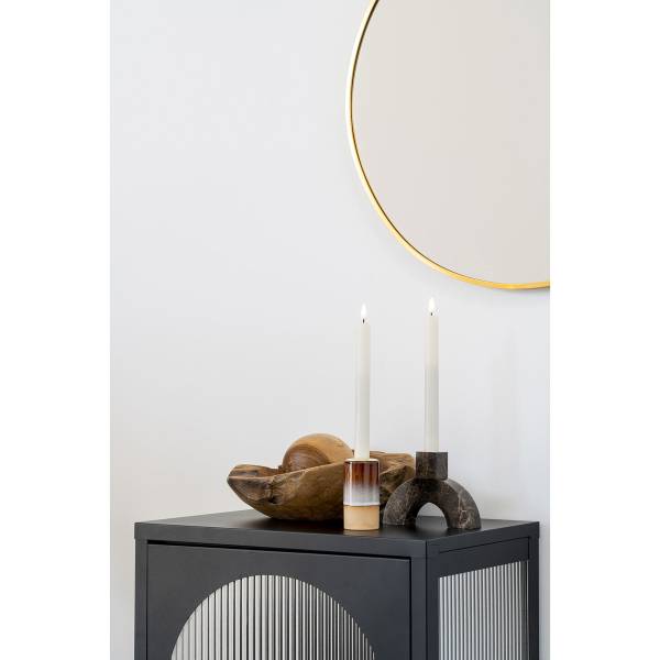 Tablett Rio Braun - Teakholz - 30 x 10 x 30 cm