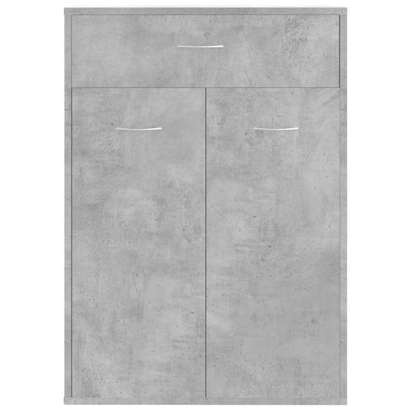 Schuh-Regal 3001601 801075 Grau - Holzwerkstoff - 35 x 84 x 60 cm