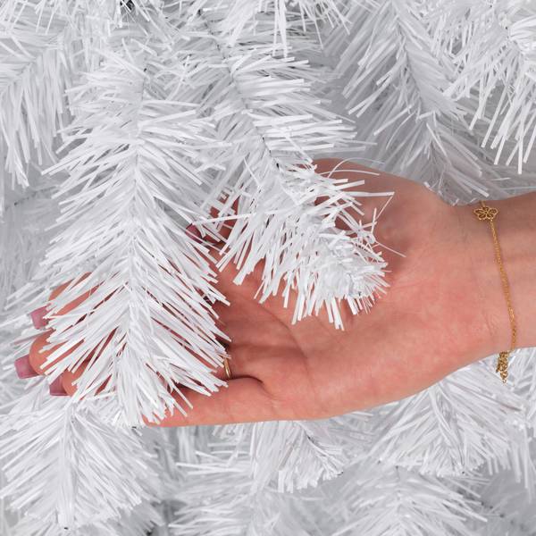 Künstlicher Christbaum CT0231 Weiß - PVC - 105 x 220 x 105 cm