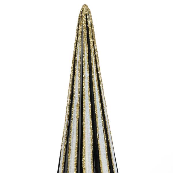 Sapin de Noël décoratif MEMIDE1290038 Blanc - Verre - 9 x 40 x 9 cm