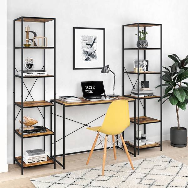 Raumteiler Fyrk 29951 Braun - Holzwerkstoff - 40 x 174 x 40 cm