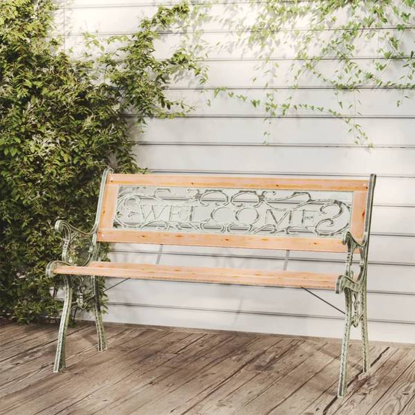 Gartenbank 317118 Braun - Tanne - PVC - 51 x 73 x 51 cm