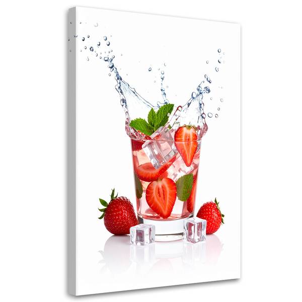 Wandbild Cocktail 60 x 90 cm
