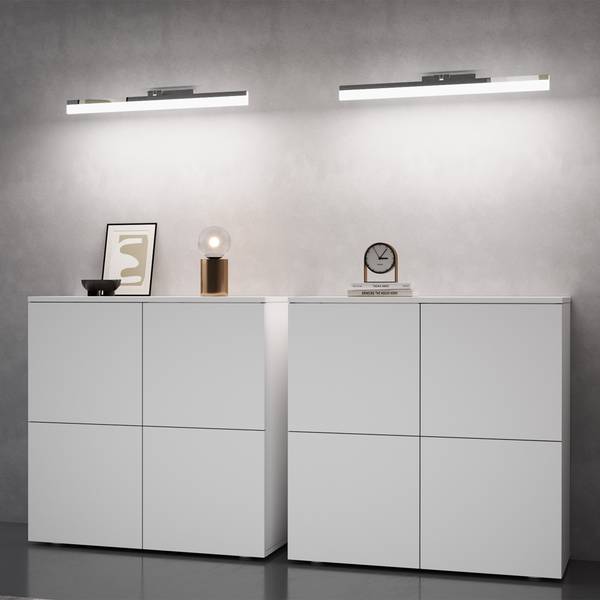 Wandleuchten Luxaris Silber - Breite: 60 cm