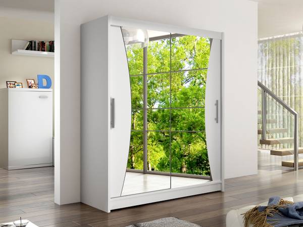 Kleiderschrank Westa 9 Weiß