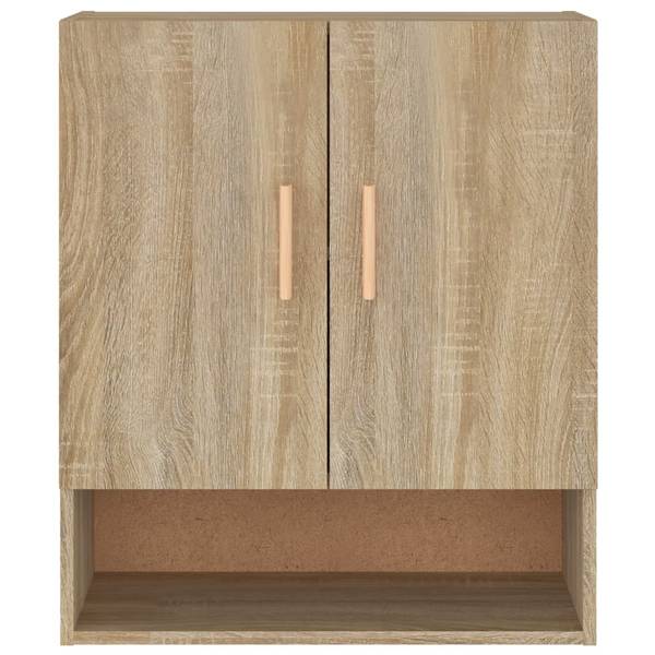 Wandkast 3015338 bruin - plaatmateriaal op houtbasis - 60 x 70 x 31 cm