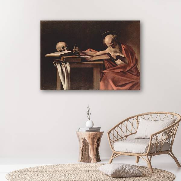 Wandbild der heilige hieronymus beim 120 x 80 cm