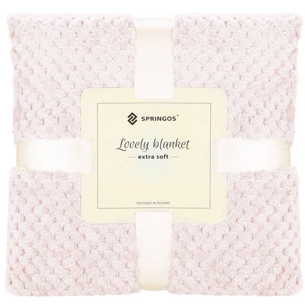 Kuscheldecke 200 x 220 cm Flauschige Pink - Textil - 200 x 220 x 2 cm