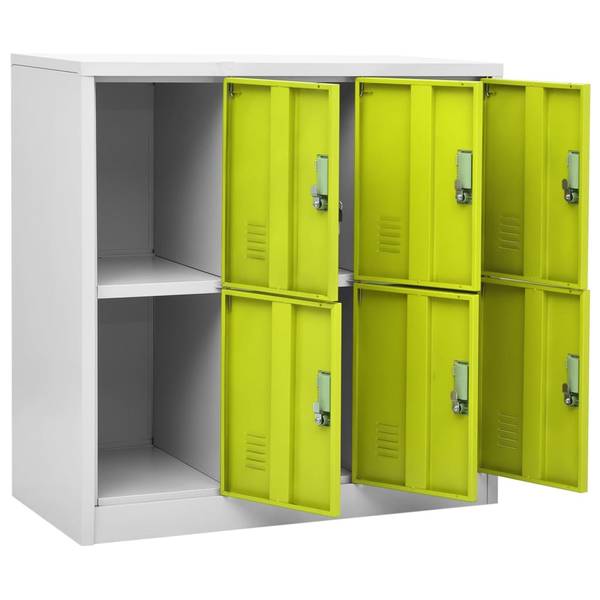 Umkleideschrank 3006994-2 Grün - Hellgrau