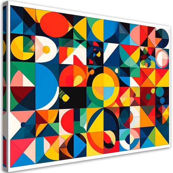 Wandbild Abstraktion 120 x 80 cm