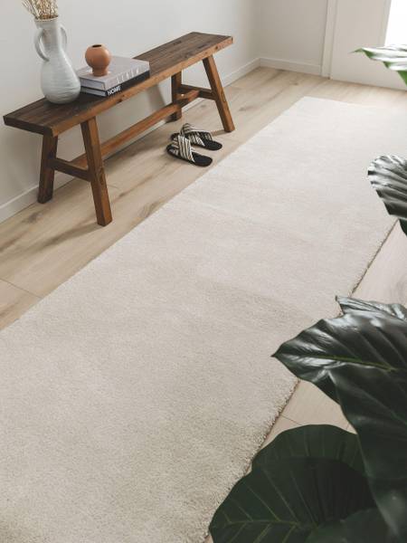 Läufer Tacoma Beige - Creme - 200 x 1 cm