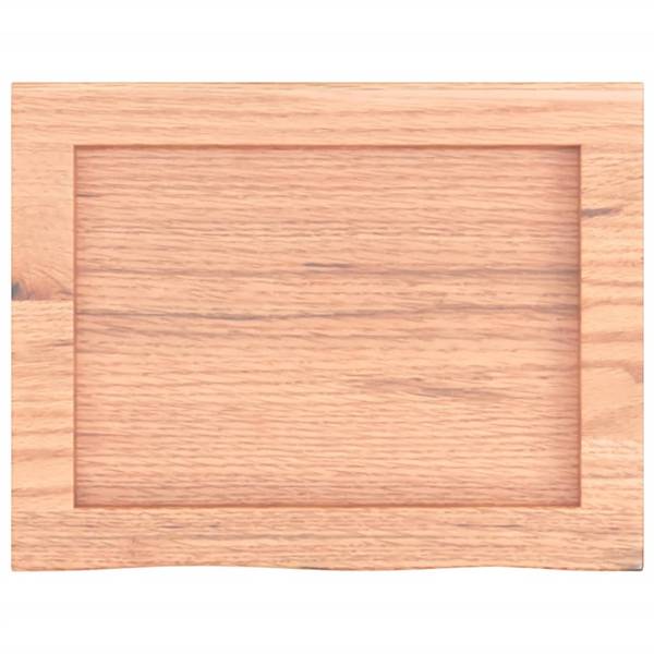 Waschtischplatte 3156090 Braun - Massivholz - 30 x 2 x 40 cm