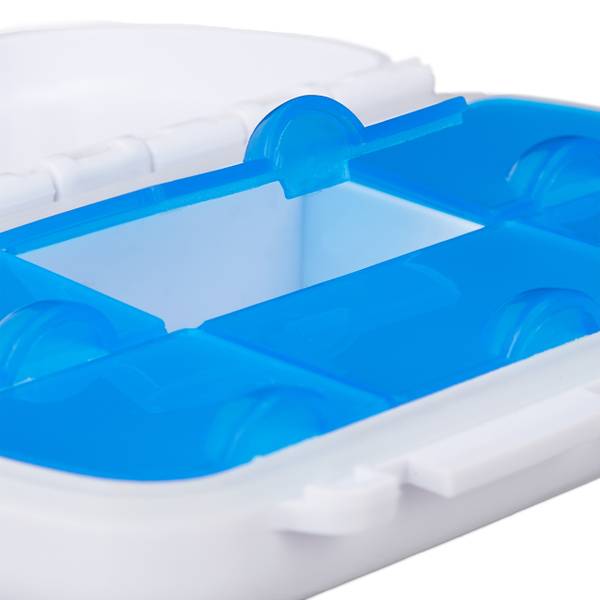 12 x Tablettendose 6 Fächer Anzahl Teile im Set: 12