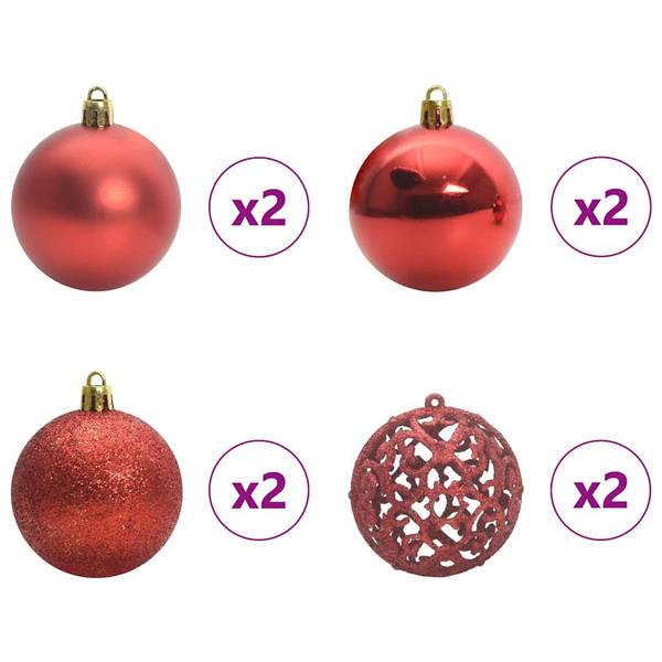 Sapin de Noël artificiel 3009450-1 Vert - Multicolore