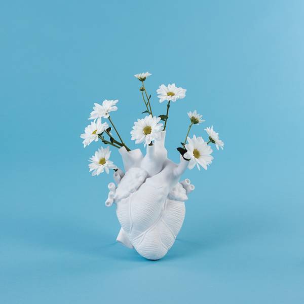 VASO IN PORCELLANA LOVE IN BLOOM 09920 S Porzellan - 25 x 25 x 9 cm