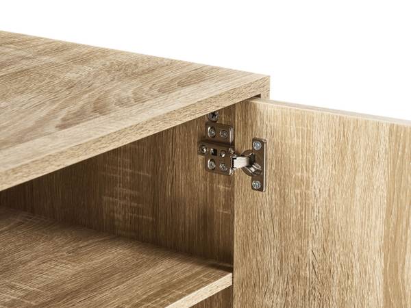 TV-Möbel ROYALLA Braun - Holzwerkstoff - 180 x 55 x 40 cm
