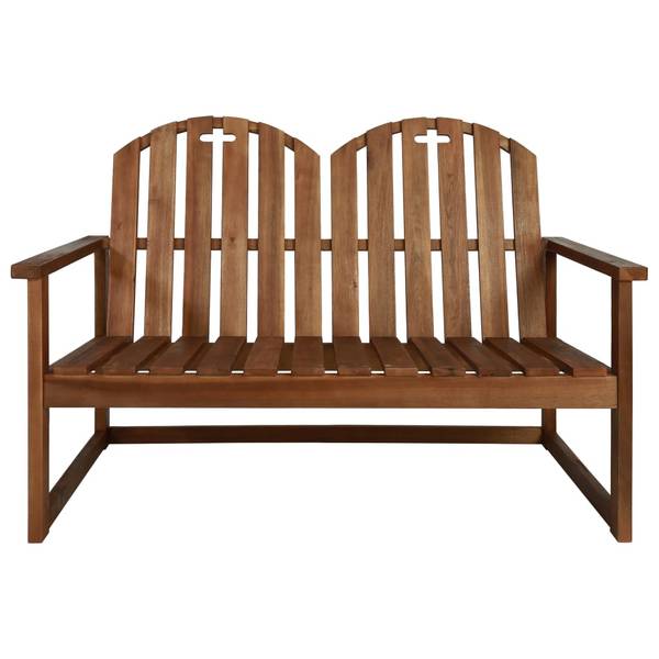 Banc de jardin 3005024 Marron - Acacia - 110 x 79 x 63 cm