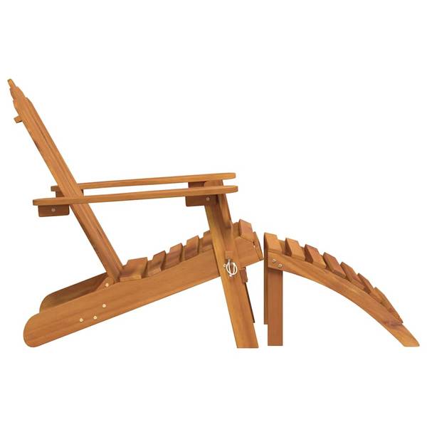 Gartenstuhl 316831 Braun - Massivholz - 75 x 90 x 84 cm