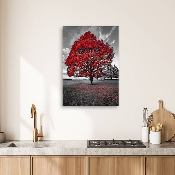 Tableau déco Grand arbre Paysage 60 x 90 cm