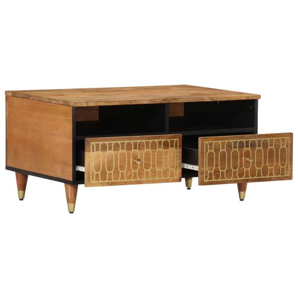 Couchtisch XT2656 Braun - Holzwerkstoff - 54 x 40 x 80 cm