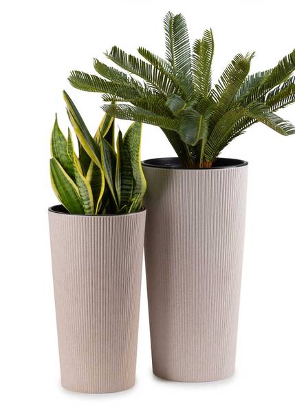 Blumentopf 2er Set Urbanika Beige