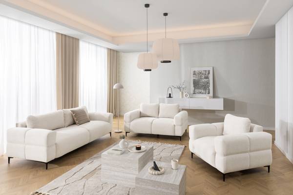 Sessel Cardea Cremeweiß