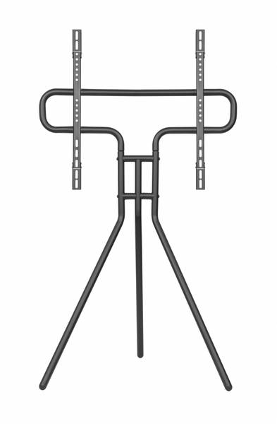 TV-Stand LUMFS15-46F-03 Schwarz - Stahl - 79 x 134 x 54 cm